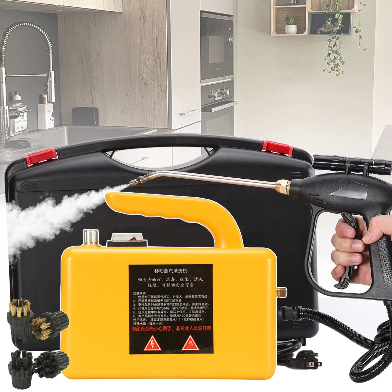 High Pressure Steam Cleaner - 3.5bar 200 Millilitres