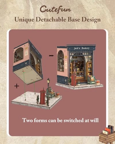 Book Nook Kit - 3D Wooden Puzzle LED