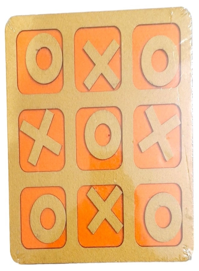 SHAKTISM Tic Tac Toe - Wooden