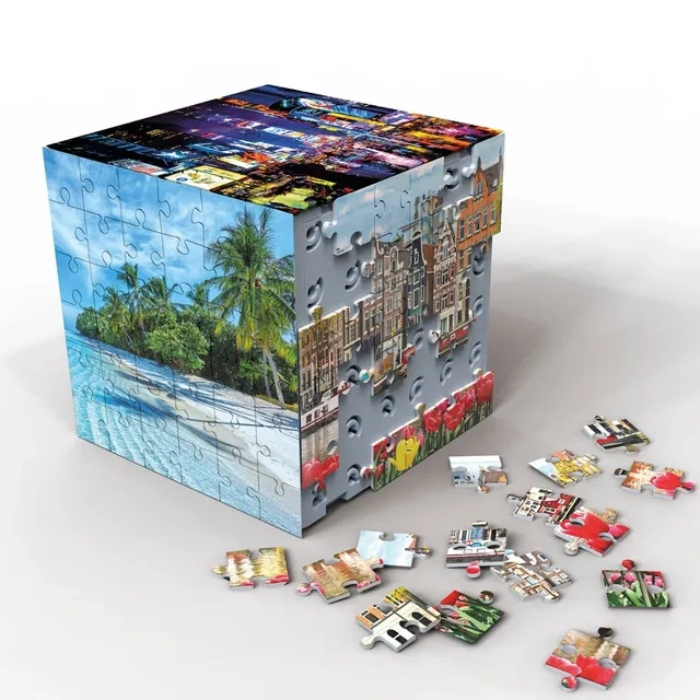 Travel 6-in-1 3D Puzzle (RTT-20124) - 216 pcs