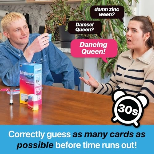 Misheard Music - 500 Cards Card Game
