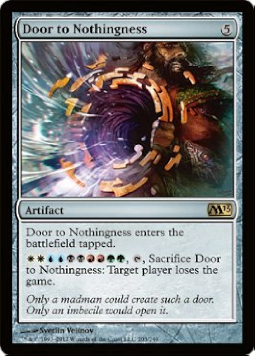 Magic: the Gathering Magic the Gathering Door to Nothingness 203