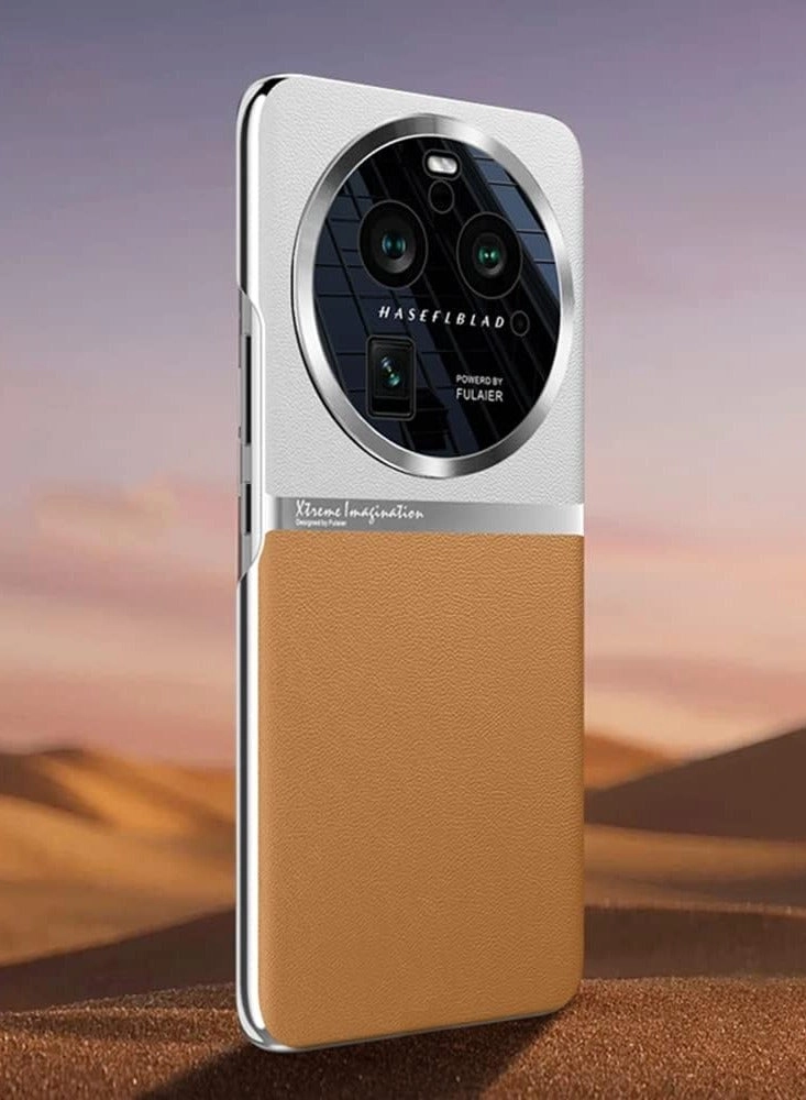 GE Phone Case - Premium leather Shockproof for Oppo Find X6 Pro