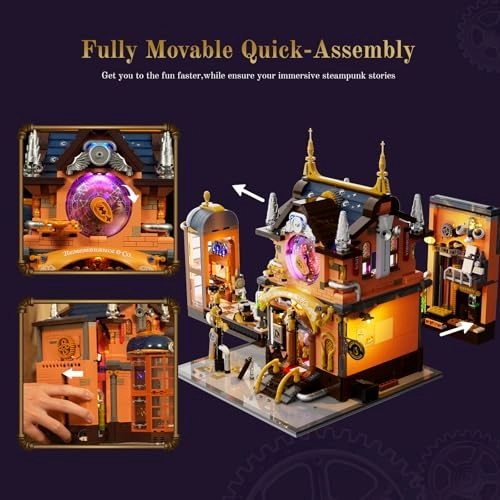 Memory Magic Shop - three unique minifigures 2056 pcs