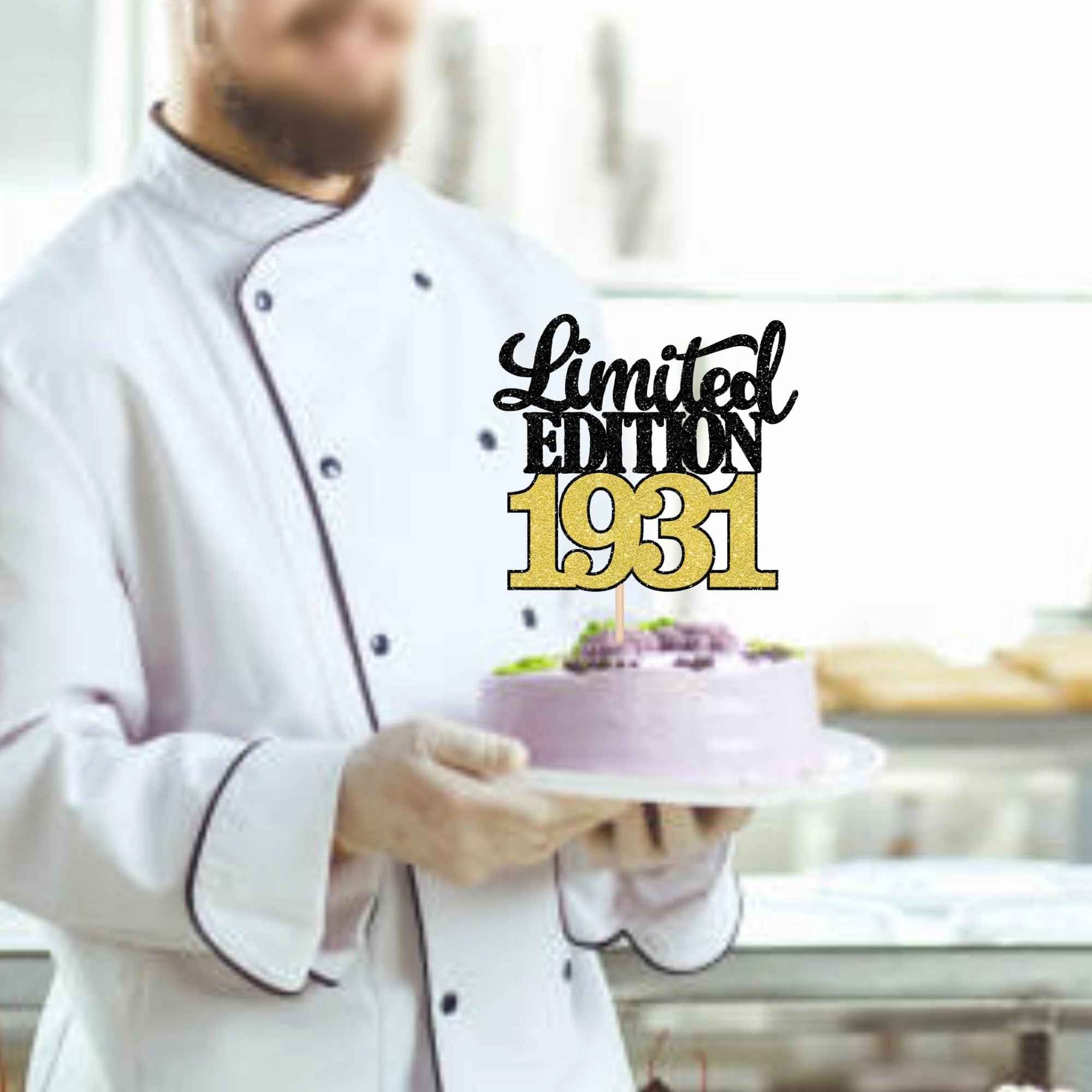Limited EDITION 1931 Cake Topper - 1 Pack 95th Birthday