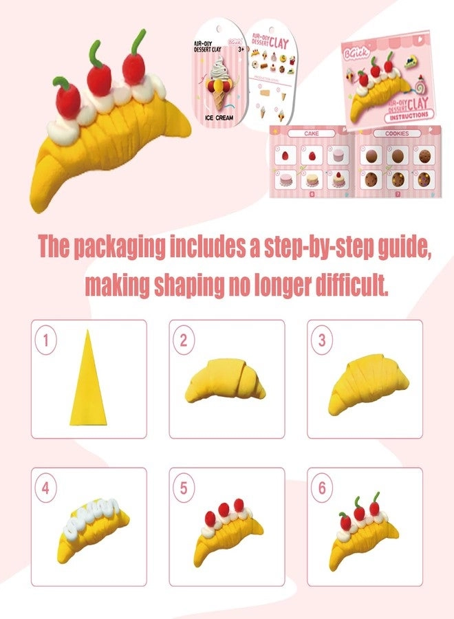 Air Dry Clay 12 pcs.