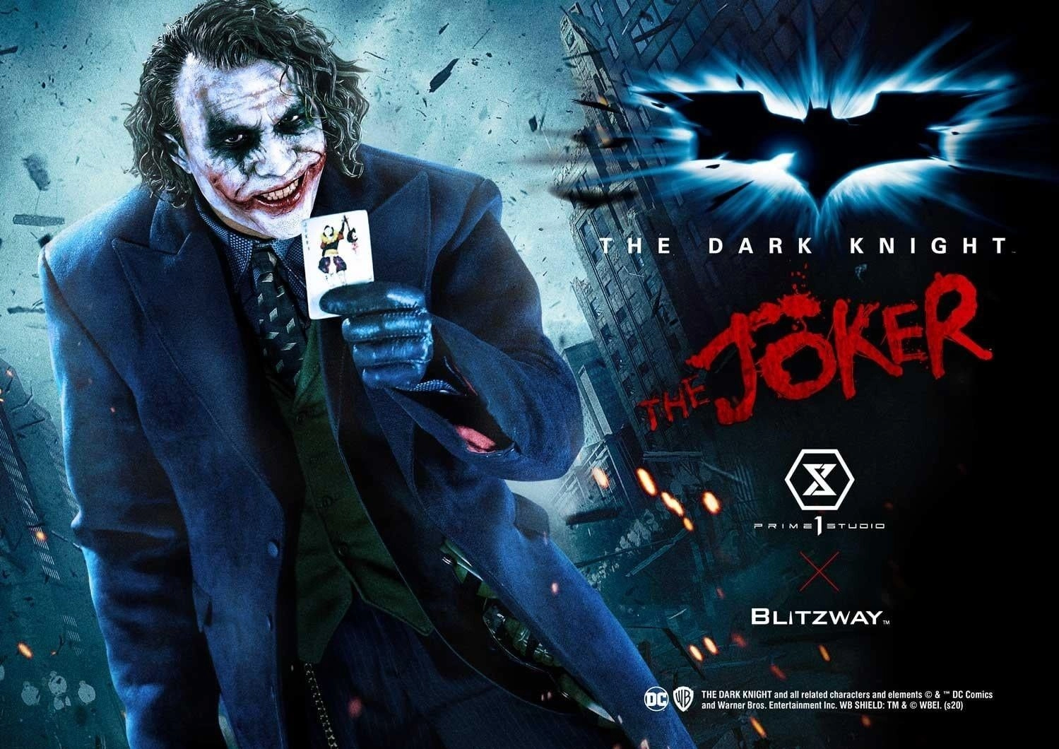 Prime 1 Studio Joker - The Dark Knight Film Statue (72.5 cm)