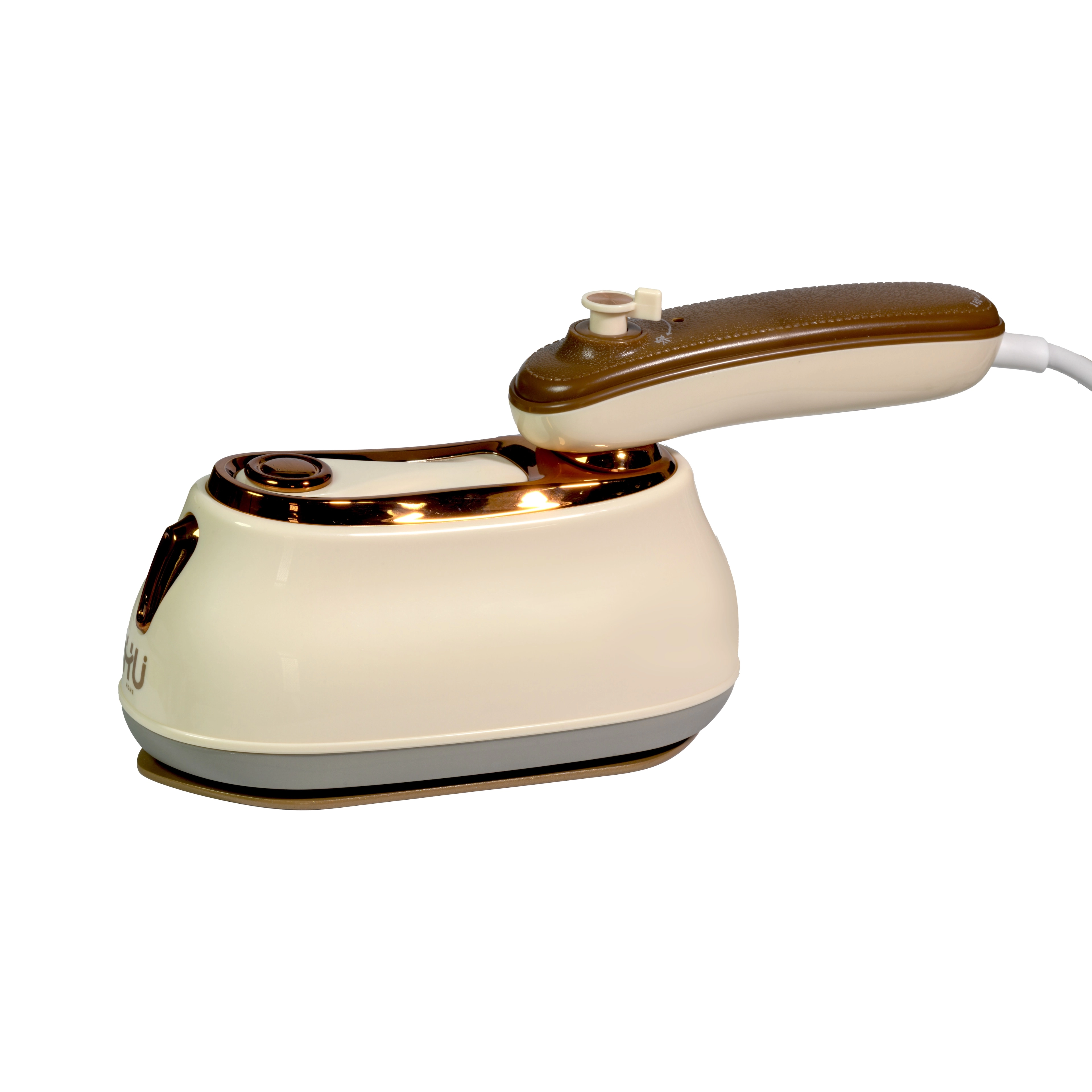 H U Mini Travel Steam Iron - 1000W Strong Steam Portable Folding
