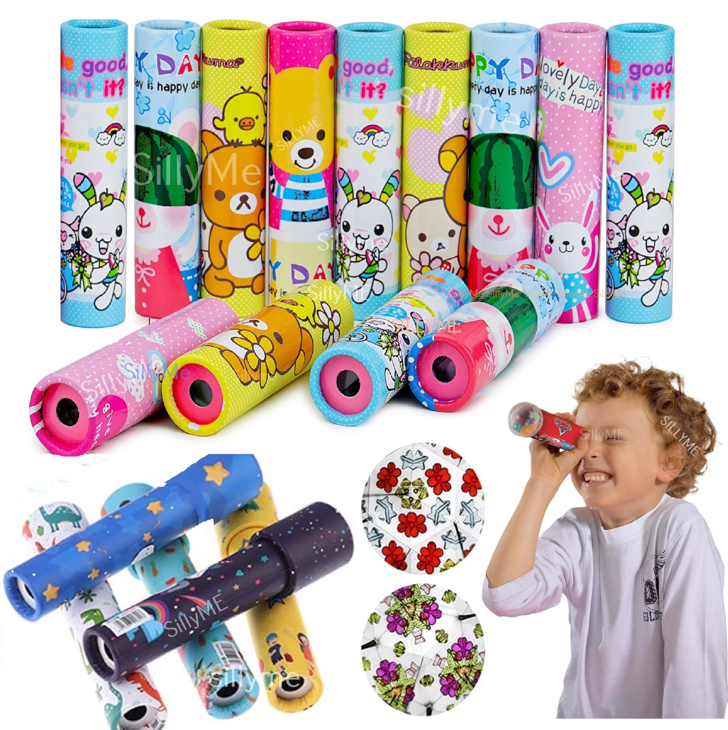 Sillyme Kaleidoscope Art - 5 years+ 24 pieces