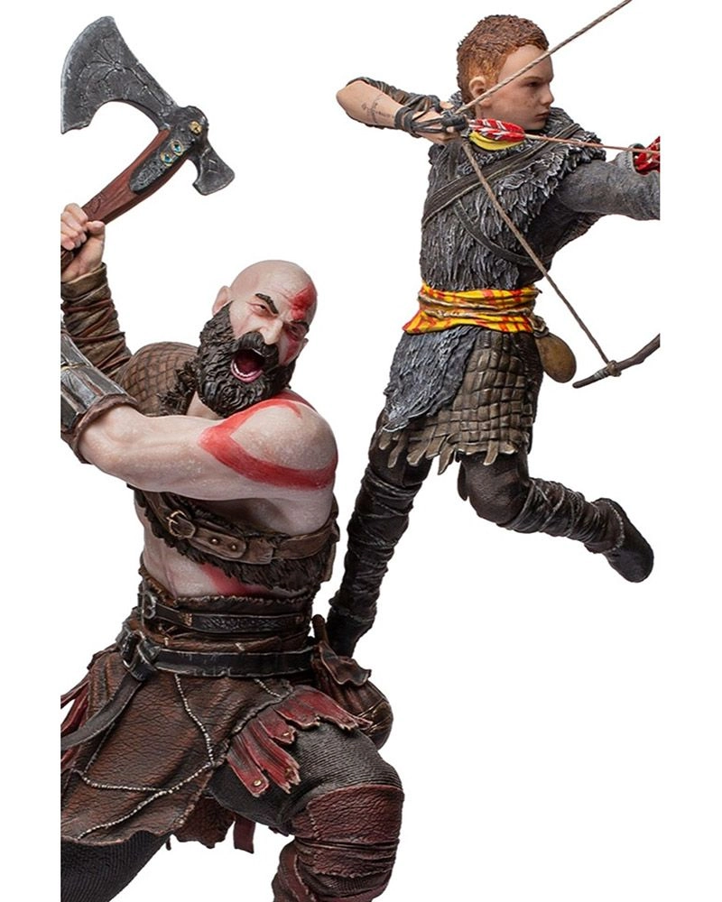 Kratos and Atreus - God of War - BDS Art Scale 1/10 Statue
