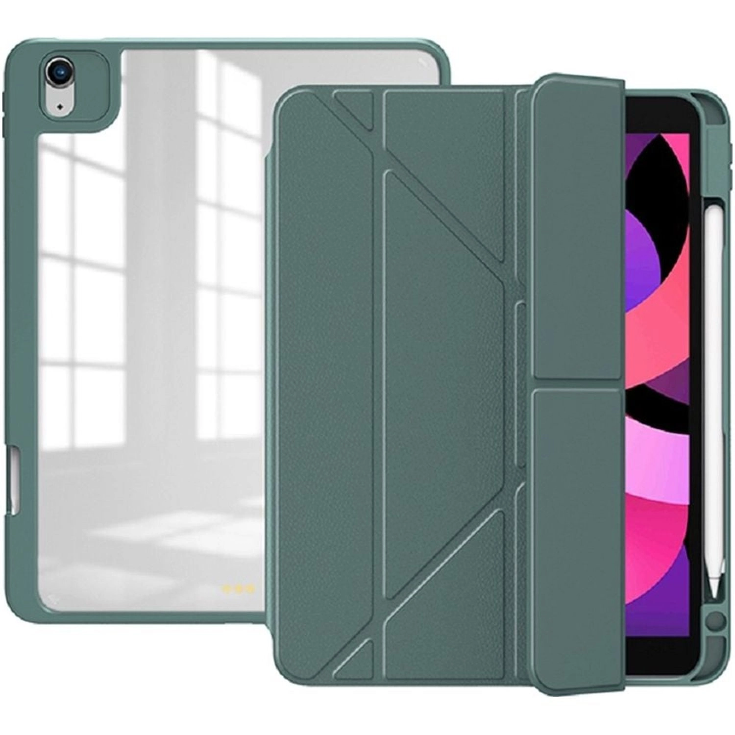 Tri-fold Folio Case with Pencil Holder for iPad Pro 12.9-inch