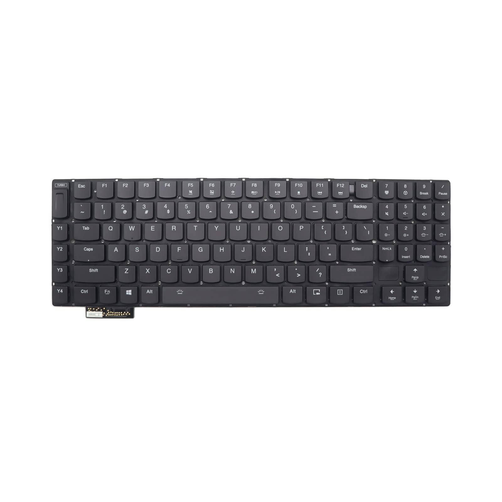 eseegoo Keyboard for IdeaPad Y900 - US Wired