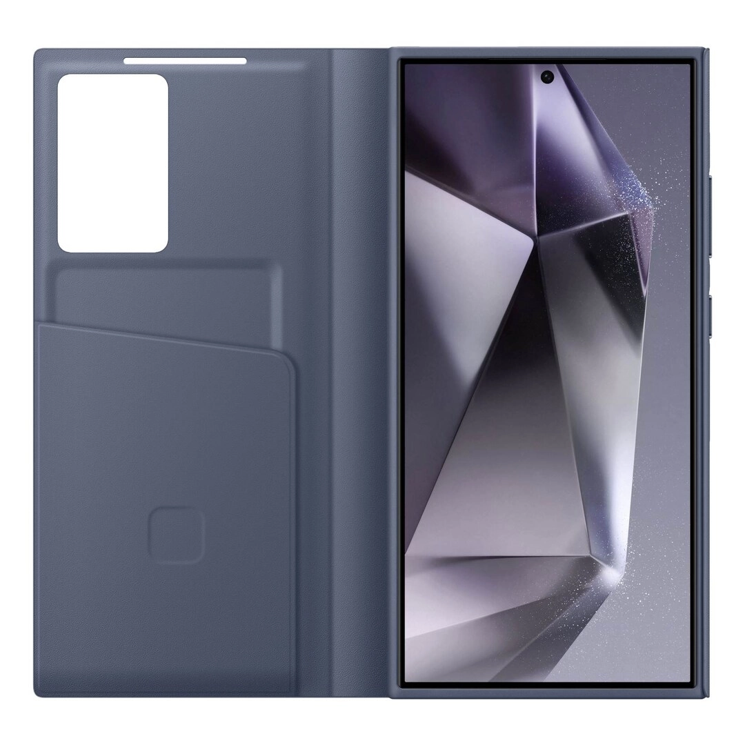 Smart View Wallet Case for Galaxy S24 - Violet
