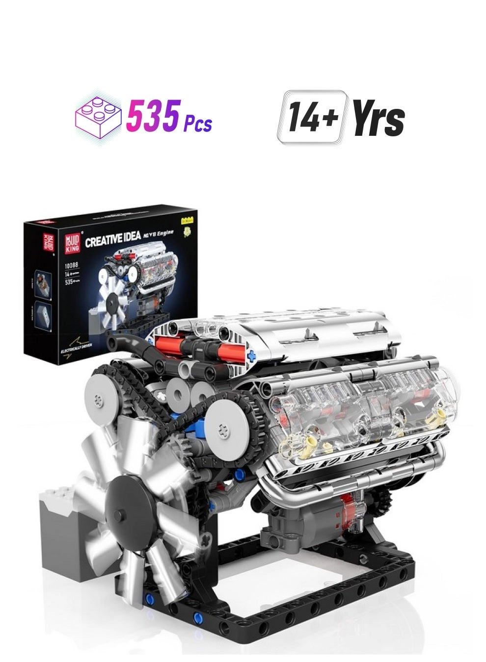 V8 Engine (10088) - 8-Cylinder Petrol