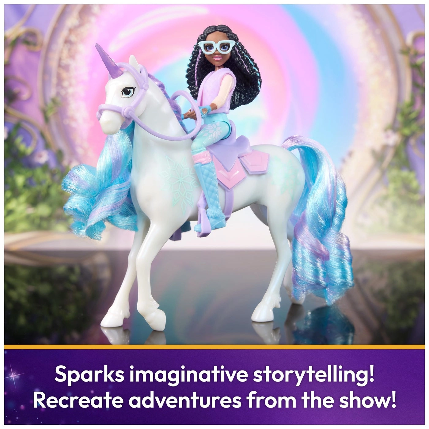 Layla Doll + Glacier Unicorn Toy - Ages 4+