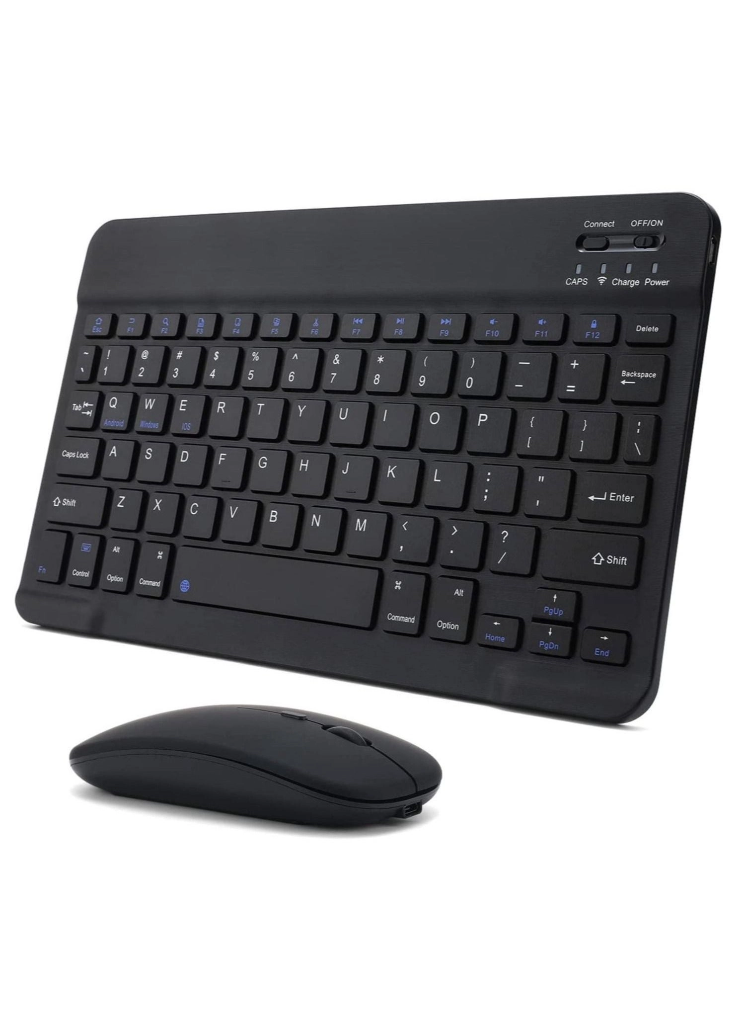 Rechargeable Bluetooth Keyboard and Mouse Combo - Wireless