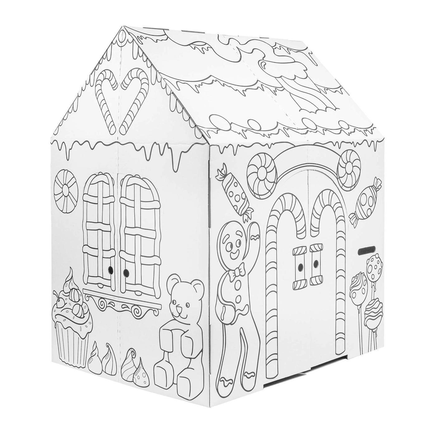 Easy Playhouse Gingerbread House