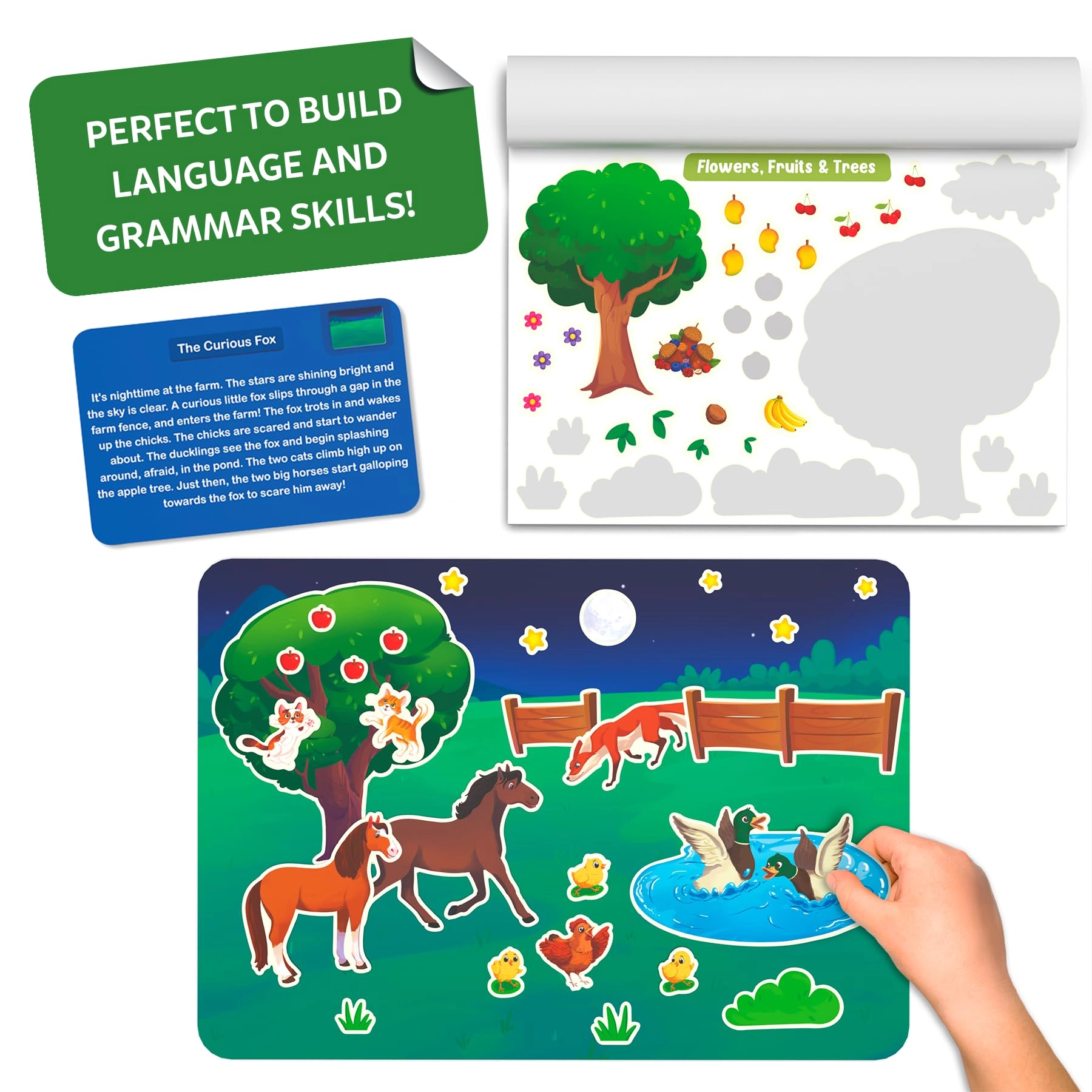 Sticker Stories - Ages 3, 4, 5, 6, 7 1 pieces