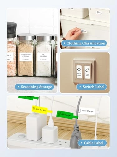 B1 - Label Maker 50*30mm Labels Space Blue