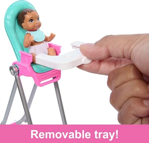 Skipper Babysitters, Inc. Dolls & Playset - Brunette 10 piece Ages 3+