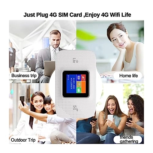 4G LTE Portable WiFi Hotspot Router - 802.11 b/g 150 Mbps