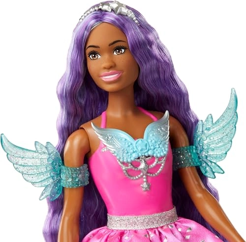 Brooklyn Roberts Doll - 7-inch-long purple hair 2 fantasy pets Ages 3+