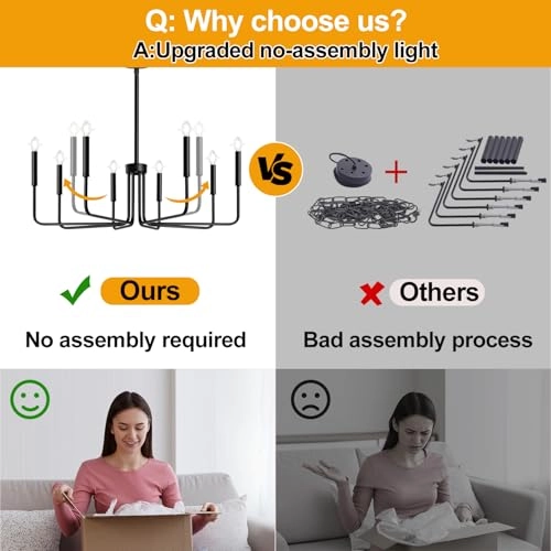 Chandelier - 17.5 to 47