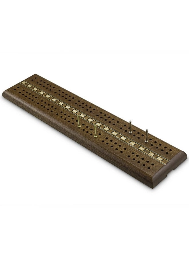 Cribbage Board - Double Track Italian Inlaid
