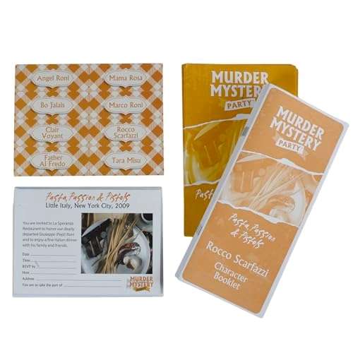 Murder Mystery Party: Pasta, Passion & Pistols