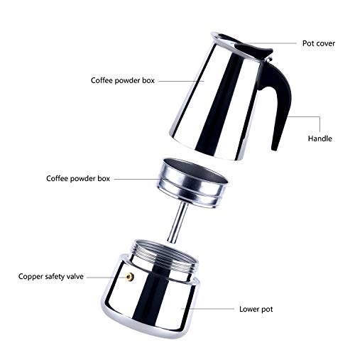 Moka Pot - 4 Cup 200 ml