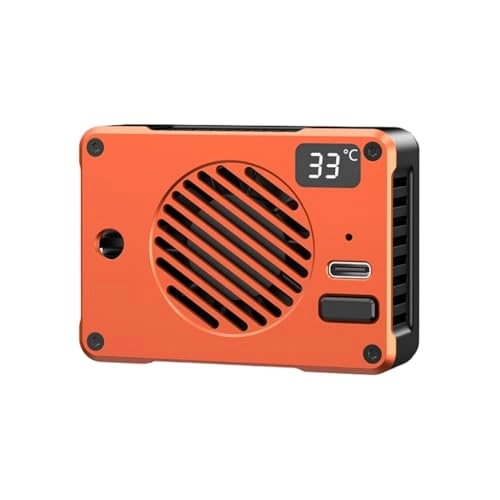 Magnetic Cooling Fan - 10W 4000RPM Temperature Display