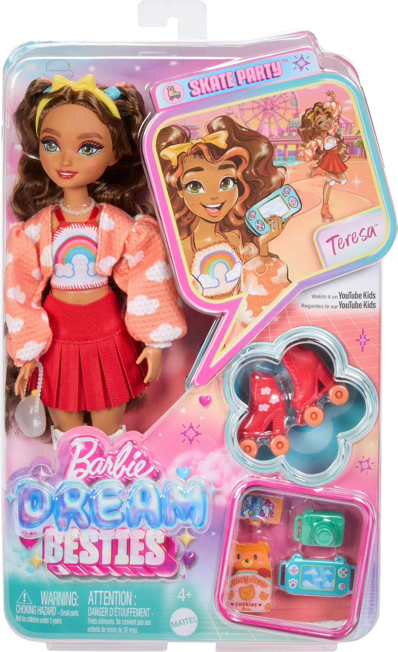 Teresa Doll - Dream Besties Roller Skate Ages 4+