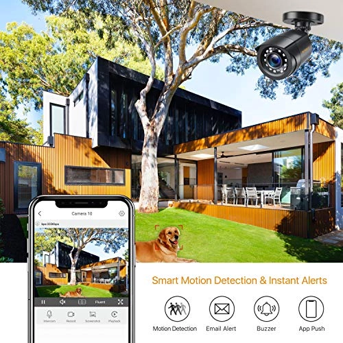 1080P Security Camera Set - 2TB 8CH