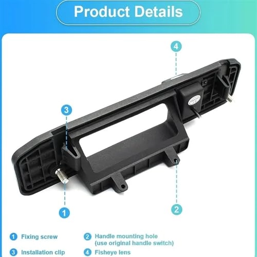 Rear view camera - Night vision 1920x1080P