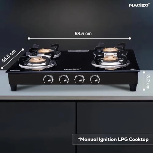 ECO MZ-ECO-4BR-FBA GAS Cooker