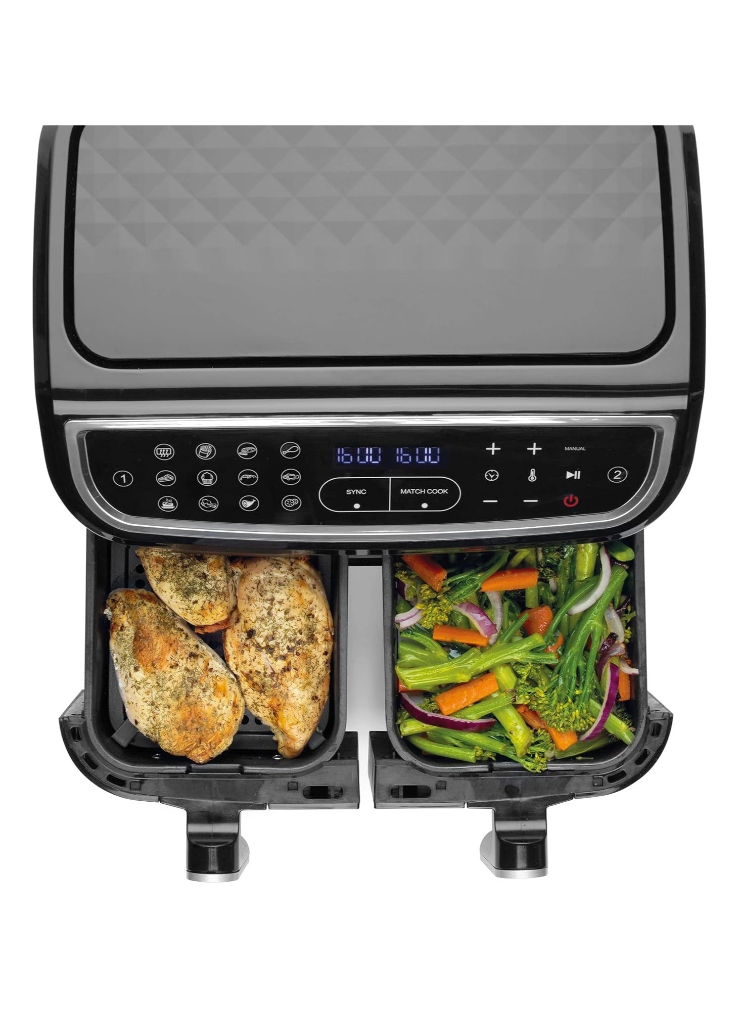 Dual Air Fryer EK4750BLK