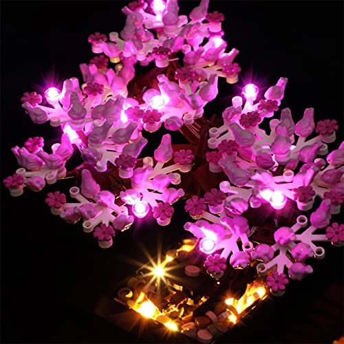 LED Lighting Kit - Lego 10281 Bonsai Tree Pink