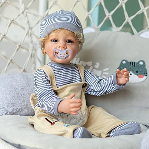 Reborn Baby Doll - 22inches Vinyl Toddler Boy Ages 3+
