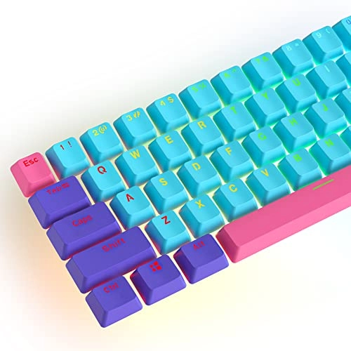 61 PBT Keycaps - ANSI