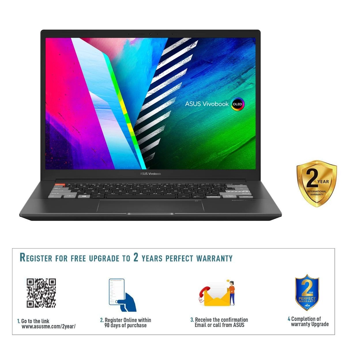 Vivobook Pro 14X M7400QE-OLEDBR9T - 14'' Ryzen 9-5900HX 16GB DDR4 1TB SSD