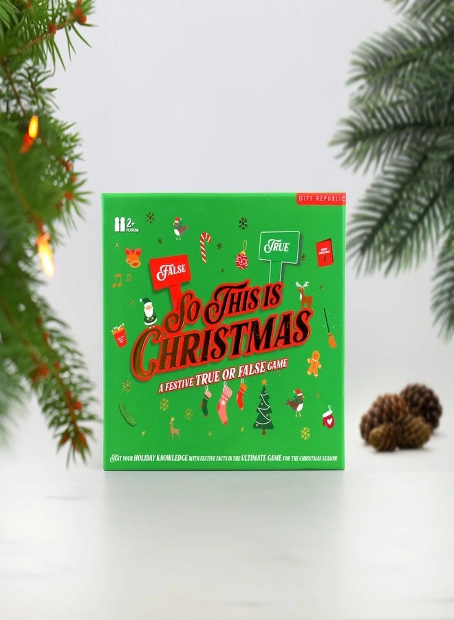 So This is Christmas True or False Game