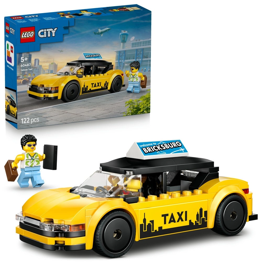 LEGO City Yellow Taxi (60487)