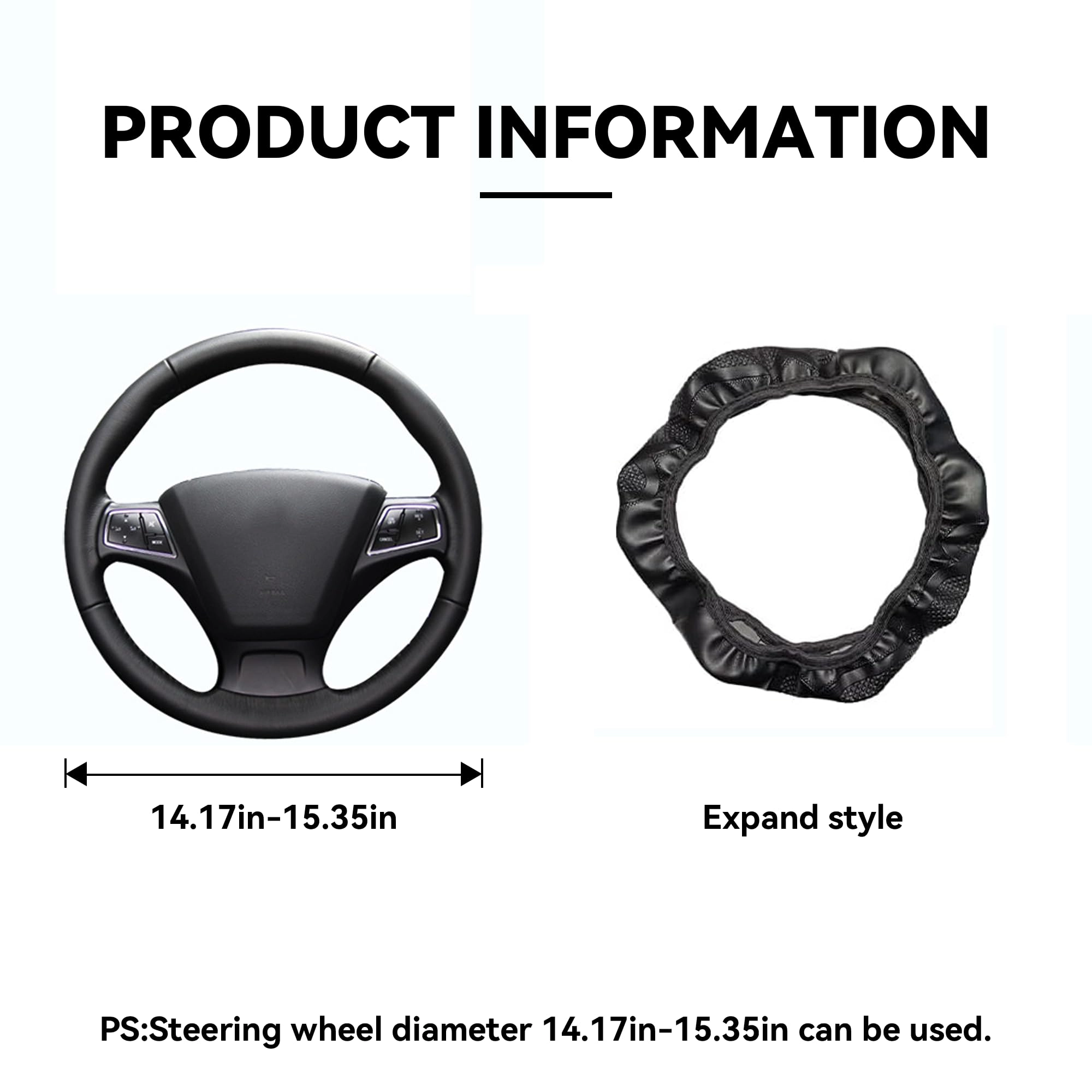 Car Steering Wheel Cover