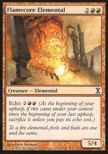 Flamecore Elemental - Time Spiral