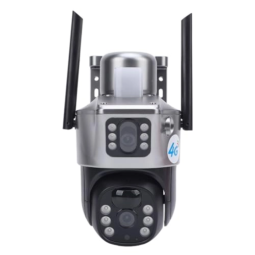 Outdoor Double Lens 4G Security Camera