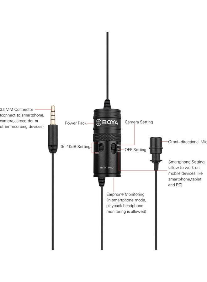 By-M1 3.5mm-Mini-Jack Microphone