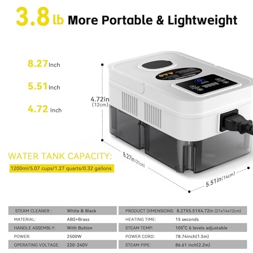 Steam Cleaner - 1200 Milliliters