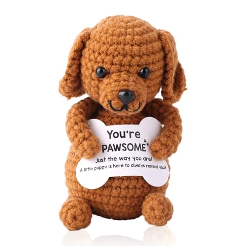 Pug Positive 10 cm Crochet