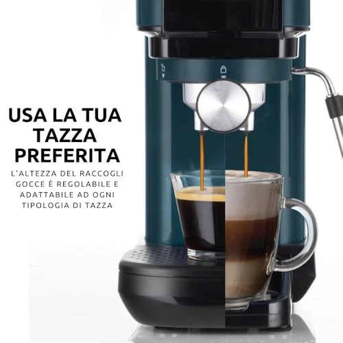 1399 Espresso Machine ESE Pods & Coffee Powder Cappuccino 1399