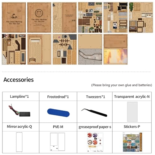 Book Nook Kit - Kyoto Evening Red